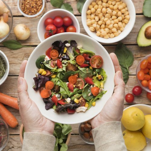 top-view-ingredients-veggies-salad top-view-ingredients-veggies-salad
